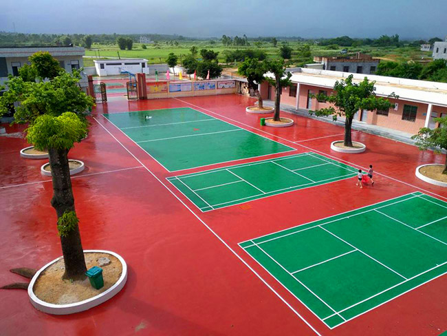 丙烯酸羽毛球場