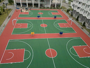 丙烯酸籃球場—廣西桂平快捷駕校